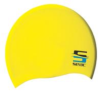 Cuffia da bagno in silicone per bambini Seac Giallo TU