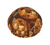 Cuffia da Bagno per Donna Delicious Chocolate Chip Cookie Cuffia Doccia