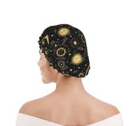 Cuffia da Bagno per Donna Mystical Magical Cosmic Astrology Sun Crescent
