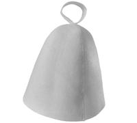Cuffia da bagno per sauna - Cappello in feltro morbido che assorbe l'acqua, protezione termica per ambienti a vapore caldo | Comodo Goro da doccia e spa | Donna accessorio per la cura