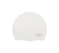 Speedo Tappo in silicone stampato a tinta unita - Bianco/Argento