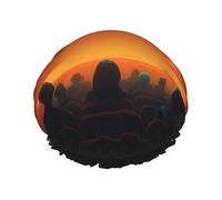 Cuffia da doccia a doppio strato per cinema, impermeabile e resistente, protegge i capelli durante il bagno, bellezza