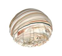 Cuffia da doccia colorata con turbinii per uomo da donna riutilizzabile impermeabile lunga spessa cura dei capelli corti bambini bagno