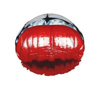 Cuffia da doccia con labbra rosse con diamante, per donne e uomini, regolabile, riutilizzabile, a doppio strato, impermeabile, fodera in EVA, fascia elastica per capelli per tutte le lunghezze di