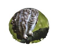 Cuffia da doccia con rami di gufo con un doppio strato di, tiene bene i capelli sia che li usi durante la doccia o il bagno.