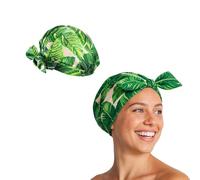 Cuffia da doccia da donna, cappello da doccia, impermeabile e riutilizzabile, cuffie da doccia per capelli lunghi, per entrambi gli uomini, cuffia da bagno setosa per donne lunghe e ricci, design con