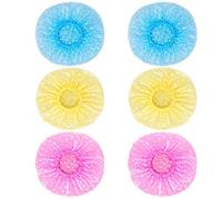 Cuffia da doccia da donna e cuffia da bagno riutilizzabile, 28 cm | Senza segni rossi, 28 cm per capelli lunghi e rulli, EVA flessibile che non si crepa, si piega minuscolo