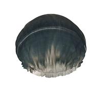 Cuffia da doccia Daylight Fog Foggy Forest Cuffia da bagno riutilizzabile Elastic Bathing Shower Hat Soft Waterproof For Hair Caps of All Hair Lengths