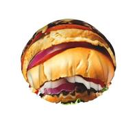 Cuffia da doccia divertente con motivo alimentare da donna riutilizzabile grande cuffia da doccia da uomo Quick dry cura capelli lunghi corti bambini bagno