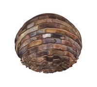 Cuffia da doccia impermeabile a doppio strato con muro di mattoni per donne, cappello da bagno riutilizzabile con fascia elastica, mantiene i capelli asciutti per la doccia e la cura della pelle
