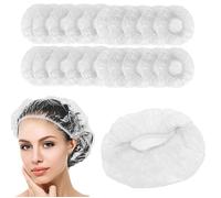 Cuffia Da Doccia Monouso Da 120 Pezzi in PE Impermeabile Elastica capelli unisex