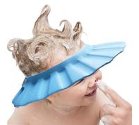 Cuffia da doccia morbida e regolabile per il bagnetto, per il lavaggio dei capelli, doccia, protezione da bagno, per bambini, bambini, colori assortiti