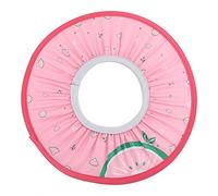 Cuffia da Doccia Neonati Senza Lacrime - Protezione Visiera Morbida per Occhi Bambino Elastica con Cerchio Interno per Bagnetto Sicuro (Rosa)