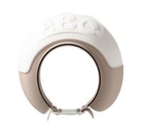 Cuffia da doccia per bambini, cappello da bagno regolabile per bambini, scudo shampoo a doppio strato, visiera morbida impermeabile per lavaggio dei capelli, protezione per occhi e orecchie, cappelli