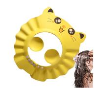 Cuffia da doccia per bambini - Cappello per shampoo con protezione per le o | Design rialzato, comoda vestibilità regolabile, adatta per il bagno, per lavare i capelli, per bambini, ragazzi,
