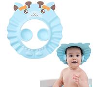 Cuffia da doccia per bambini, con visiera regolabile, protegge gli occhi, le orecchie, il viso, la doccia, il lavaggio dei capelli, lo shampoo e le orecchie, impermeabile, per neonati e bambini