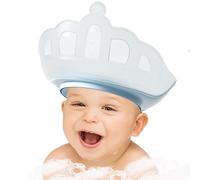 Cuffia da Doccia per Bambini - Protezione Sicura Doccia Shampoo con Cappellino - Protezione Idrorepellente Regolabile per Occhi e Orecchie Bambini durante lo Shampoo