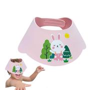 Cuffia da doccia per bambini, visiera da bagno per bambini, resistente all'acqua, per shampoo regolabile, protezione per le orecchie, copertura per gli occhi del lavandino