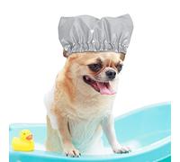 Cuffia da doccia per cani e animali domestici, impermeabile, per cani e gatti, riutilizzabile, per proteggere le orecchie del cane e del gatto