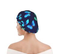 Cuffia da Doccia per Donna Blue Butterfly Beautiful Butterflies Cuffia