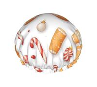 Cuffia da Doccia per Donna Christmas Breadbread Man Cuffia da Doccia per
