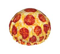 Cuffia da doccia per pizza da donna Cuffia da bagno per doccia impermeabile riutilizzabile Double bLayers Cuffia da bagno per doccia elastica con morbida e confortevole fodera in Peva Cuffia per cap