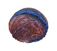 Cuffia da doccia stampata Ocean Dreamy Cuffia da bagno Cuffia da doccia impermeabile Adatta a tutte le dimensioni della testa Tutte le trame dei capelli per le donne Cuffia da bagno per capelli