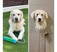 Cuffia da golf per cani, personalizzabile, per ferro/5 legno/7 legno/ibrido, realizzata a mano (case 13)