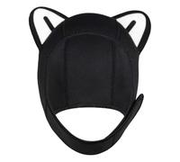 Cuffia da immersione, con simpatico design con orecchie di gatto, protezione per la testa, per canoa, sport acquatici, snorkeling, acqua fredda, utilizzabile in tutte le stagioni, nuoto, surf e vela