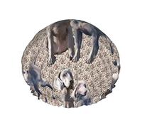 Cuffia da impermeabile per cani Weimaraners, cuffia elastica per capelli da bagno Protezione ambientale Cuffia da bagno per capelli, doppio strato impermeabile Cappello da per il bagno