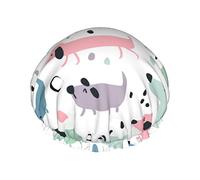 Cuffia da impermeabile per il corpo del cane, Cuffia per capelli da bagno elastica Cuffia da bagno per capelli con protezione ambientale, Doppio strato impermeabile Cappello da per il