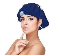 Cuffia da notte in raso con bandiera del Maine Stato, protegge i capelli con stile, nero, One Size-M