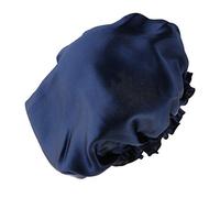 Cuffia da notte in raso di seta per la cura dei capelli, colore oro, Marina Militare, 8