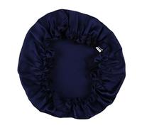 Cuffia da Notte in Seta Cuffia da notte in seta, cappelli for donne, fascia for capelli con elastico, mamma for tutti i(Dark blue,L(58-60CM))