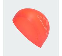 Cuffia da nuoto adidas Logo Bright Red / White 1 Taglia