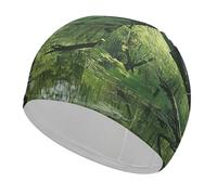 Cuffia da nuoto antica palude, unisex, per adulti, antiscivolo, comoda, resistente, facile da indossare e togliere, impermeabile, mantiene i capelli asciutti