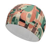 Cuffia da nuoto dal design semplice, unisex, morbida, comoda, flessibile, durevole, per allenamento in piscina e in spiaggia
