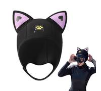 Cuffia da nuoto in neoprene, per immersioni termiche, per donne, ragazze e sport acquatici