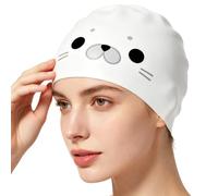 Cuffia Da Nuoto In Silicone | Cappello Morbido E Confortevole Impermeabile | Cuffia Da Nuoto Per Capelli Lunghi Da Donna - Per Il Bagno In Acqua Sport Rafting Doccia Soleggiato Esercizio Sulla Spiaggia