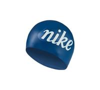 Cuffia da nuoto in silicone nike swim blu