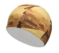 Cuffia da nuoto Kemet antica del popolo, morbida, elastica, unisex, leggera