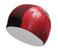 Cuffia da nuoto Peace Dove per donna e uomo, impermeabile, mantiene i capelli asciutti, elastica, per adulti, comoda cuffia da nuoto per capelli lunghi, in tessuto antiscivolo