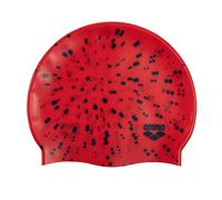 Cuffia da nuoto unisex Arena Junior in silicone con stampa per ragazzi e ragazze, comoda e resistente, taglia unica, a pois