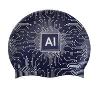 Cuffia da Piscina in Silicone AI Taglia Unica - Massima Comfort e Protezione per il Nuoto