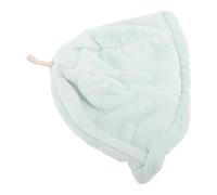 Cuffia da Sauna, Cuffia da Bagno Assorbente in Pile di Corallo Portatile Pratica Universale Comoda per Uomo Donna (GREEN)