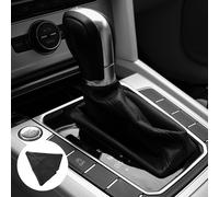 Cuffia del cambio PU Copri pomello del cambio manuale Fermo cuffia del cambio