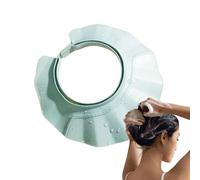 Cuffia doccia bambini regolabile antispruzzo protezione viso e capelli | Visiera bagno universale per adulti e bambini con fibbie elastiche facile da fissare