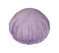 Cuffia Doccia Donna Capelli LunghiVioletta Simpatica | Per Doccia, Design Elastico a Doppio Strato, Per Tutte Le Acconciature, Adatte Ai Viaggi Facile da Trasportare