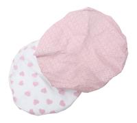Cuffia Doccia per Chioma, 2 Pezzi, EVA e Tinfoil, Elastico | Chioma Naturali ed Extension, per Sonno e Trattamento, Fasce Morbide, Stile Stampato, Viaggio