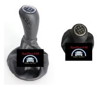 Cuffia e Pomello Cambio 5 Marce Per Fiat Punto 188 03 Impugnatura Leva Ecopelle